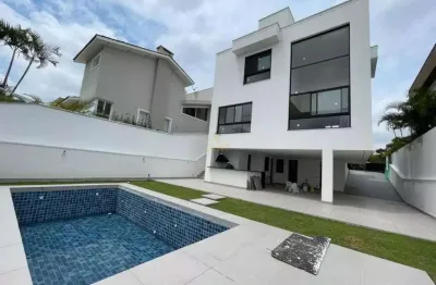 Gênesis i - casa com 350m², piscina, 4 suítes, 7 banheiros e 6 vagas em santana