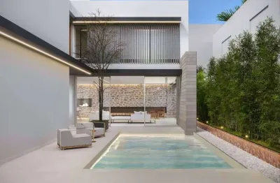 Casa com 4 dormitórios à venda, 450 m² por r$ 9.900.000 - centro comercial jubra