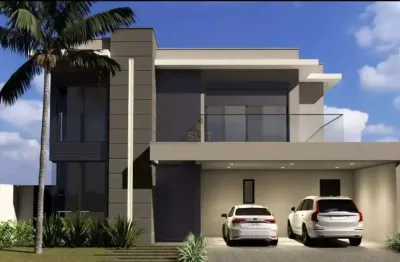 Gênesis i - casa com 370m², 4 suítes, 4 vagas, piscina, churrasqueira em santana