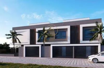 Residencial reserva do arvoredo – elegante sobrado com 2 suítes em canto grande, bombinhas