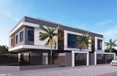 Residencial reserva do arvoredo – elegante sobrado com 2 suítes em canto grande, bombinhas