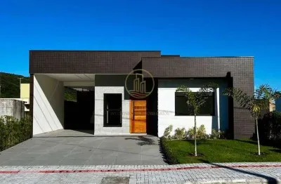 Casa 3 quartos alto padrão à venda - condomínio residencial acqua de zimbros, bombinhas/sc