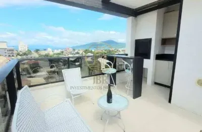 Villa positano cobertura vista mar 3 suítes, mobiliada, praia de canto grande, bombinhas/sc