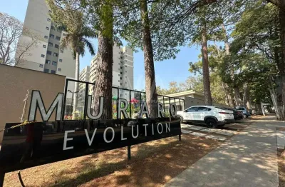 Apartamento para venda, evolution muraro, 2 dormitórios, 1 suíte, 2 banheiros, 3 vagas