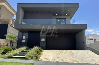 Casa em condomínio para venda em sorocaba, cond. mont blanc, 4 dormitórios, 4 suítes, 6 banheiros, 4 vagas