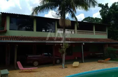 Chácara para venda em araçoiaba da serra, parque monte castelo, 4 dormitórios, 1 suíte, 3 banheiros, 10 vagas