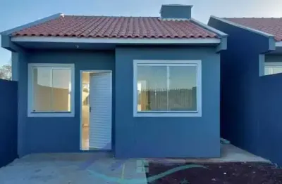 Casa com 2 quartos à venda na jardim campo belo, cará-cará, ponta grossa, 50 m2 por r$ 178.000