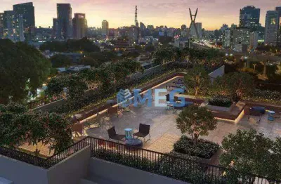 Studio com 1 dormitório à venda, 24 m² por r$ 299.000,00 - vila cordeiro - são paulo/sp