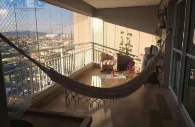 Apartamento com 3 dormitórios à venda, 116 m² por r$ 1.390.000,00 - jardim santa mena - guarulhos/sp