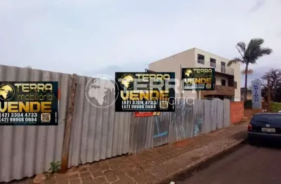 Excelente terreno disponível para venda no centro de guarapuava