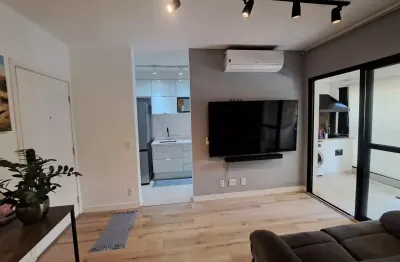 Apartamento com vista para o resort a venda no piscine com 2 dormitórios 1 suíte com churrasqueira na varanda - continental - osasco