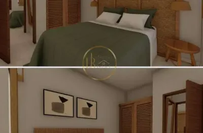Apartamento 2 dorms à venda em praia dos lençóis, santa cruz cabrália