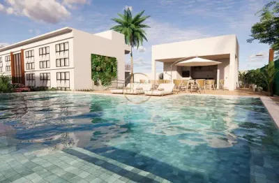 Loft à venda na orla taperapuã, porto seguro, 43m², 1 quarto