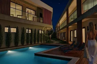 Apartamento 2 dorms à venda na praia de taperapuã, porto seguro