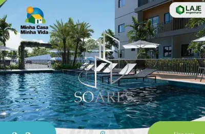 Lançamento parque das águas, apartamento com 2 ou 3 quartos. 42,90 a 54,62 m²   7