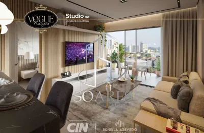 Vogue nazaré - studios e apartamentos de 1 e 2 quartos (1 suites) em nazaré - belém alto padrão 02