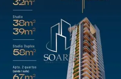 Edificio - skye tower: studio com design moderno em área nobre de belém