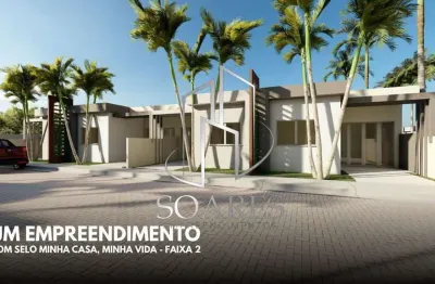 Condomínio olimpo conforto e segurança no 40 horas. casas na planta