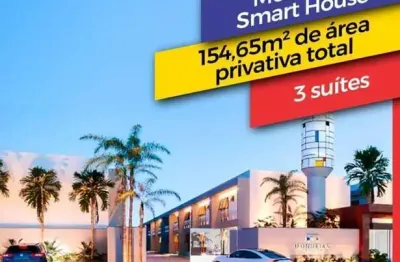 MONDRIAN SMART HOUSE Casa com 3 suítes perto do aeroporto. Entrega em 2026