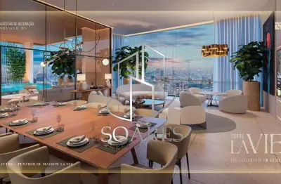 Torre la vie luxo e conforto com 3 ou 4 suítes + até 3 vagas em nazaré