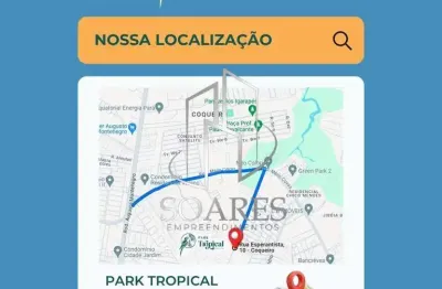 Aproveite o lançamento! entrada a partir de r$ 5 mil e entrega em 36 meses! residencial park tropical
