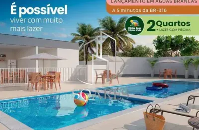 Promoção black week: apê novo em águas brancas com entrada de r$ 5 mil