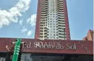 Edifício porto sol – apartamento de 102m², 3 quartos, suíte e 2 vagas | mobiliado
