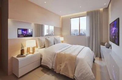 More no inovar residence – 38m², 52m² e 70m² próximo à batista campos