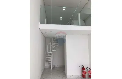 Ótima oportunidade de locação salão comercial c/mezanino - centro  de santo andré!