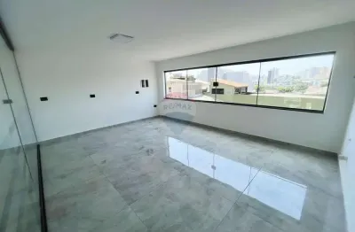 Salão comercial 120m² com mezanino – próx. à av. portugal, mauá/sp