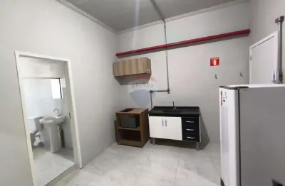 Excelente kitnet mobiliada para locação na r. joão papa xxiii/mauá