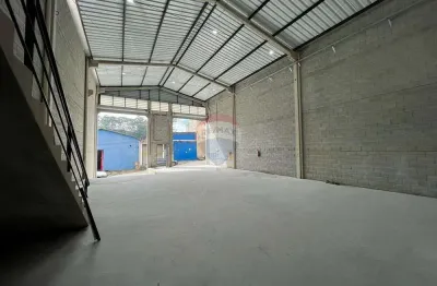 Locação  - galpão novo 320m² + mezanino 55m² – vila carlina, mauá/sp