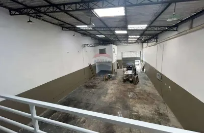 Galpão zup-1  industrial 260m² com pé-direito alto – capuava, mauá/sp