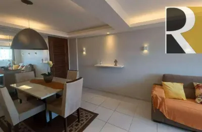 Apartamento com 3 dormitórios para alugar, 85 m² por r$ 4.500,00/mês - bessa - joão pessoa/pb
