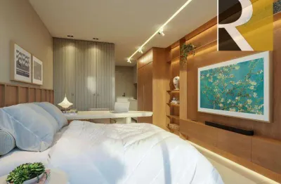 Apartamento com 1 dormitório à venda, 21 m² por r$ 446.000,00 - jardim oceania - joão pessoa/pb