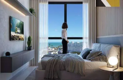 Flat com 1 dormitório à venda, 24 m² por r$ 289.000,00 - jardim oceania - joão pessoa/pb