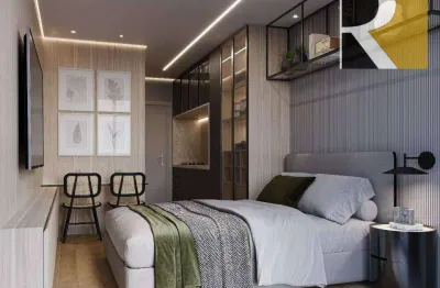 Apartamento flat com 1 dormitório à venda, 22 m² por r$ 375.000 - cabo branco - joão pessoa/pb