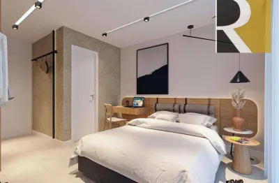 Apartamento flat com 1 dormitório à venda, 22 m² por r$ 431.000 - cabo branco - joão pessoa/pb