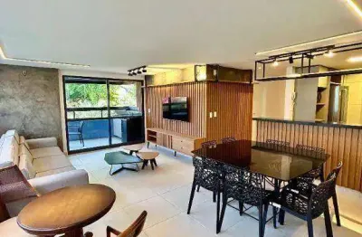 Apartamento beira mar mobiliado com 2 dormitórios à venda, 101 m² por r$ 1.589.000 - formosa - cabedelo/pb - joão pessoa