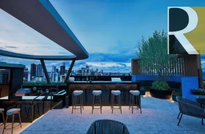 Apartamento com 1 dormitório à venda, 18 m² por r$ 275.000,00 - jardim oceania - joão pessoa/pb