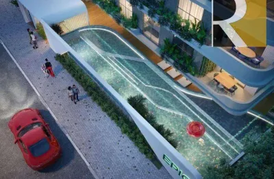 Apartamento flat com 1 e 2 dormitório à venda, 30 m² por r$ 664.000 - cabo branco - joão pessoa/pb