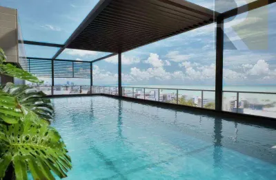 Flat com 1 dormitório à venda, 20 m² por r$ 299.000,00 - jardim oceania - joão pessoa/pb