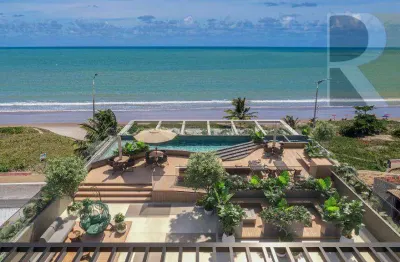 Flat beira mar com 1 dormitório à venda, 22 m² por r$ 390.000 - bessa - joão pessoa/pb