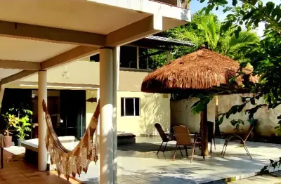 Chácara paradisíaca com fundos para o rio guaraguaçu - praia de leste