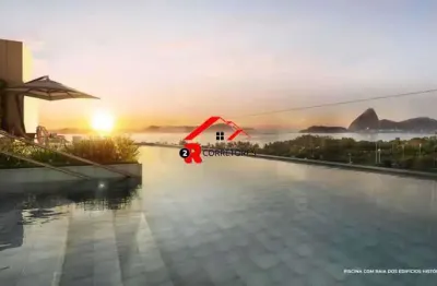 Glória, 2 suítes, Garden, 194m², frente, Aterro do Flamengo.