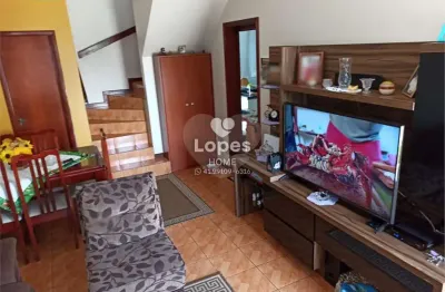 Casa em condomínio fechado com 3 quartos à venda na avenida da república, 6467, guaíra, curitiba, 92 m2 por r$ 670.000