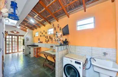 Casa em condomínio fechado com 3 quartos à venda na rua primo lourenço tosin, 50, novo mundo, curitiba, 136 m2 por r$ 670.000