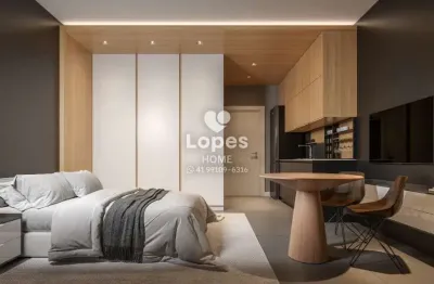 Apartamento com 1 quarto à venda na avenida visconde de guarapuava, 2700, centro, curitiba, 21 m2 por r$ 270.000