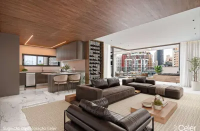 Cobertura com 3 quartos à venda na alameda augusto stellfeld, 1692, bigorrilho, curitiba, 270 m2 por r$ 3.614.000