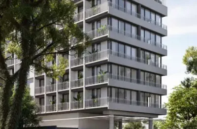 Apartamento com 1 quarto à venda na rua imaculada conceição, 1268, prado velho, curitiba, 18 m2 por r$ 305.500